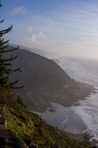 view from Cape Perpetua